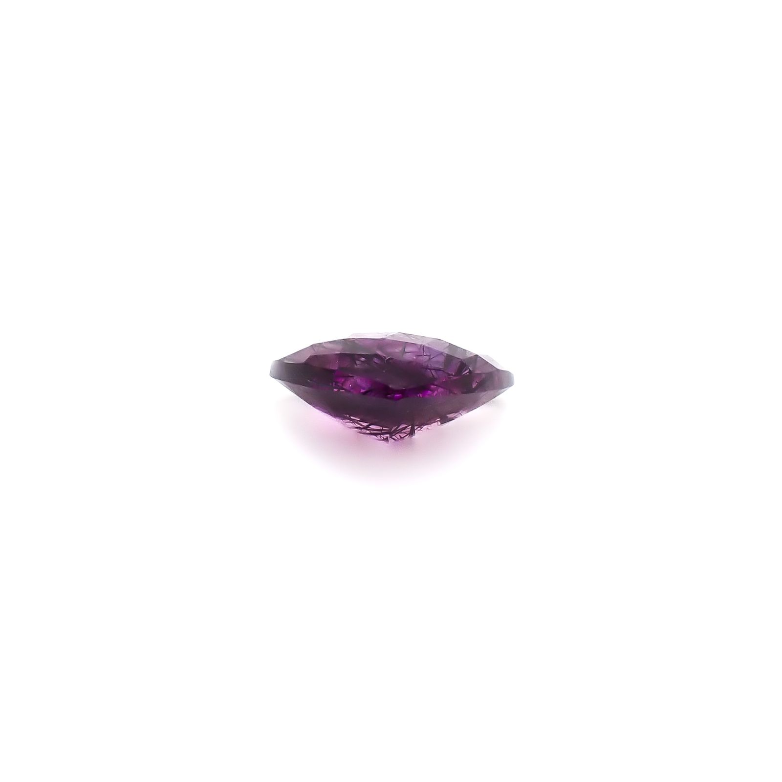 アメジストエレスチャル ブラジル産 8.97ct / 15.9x16.3mm前後 [260933027]