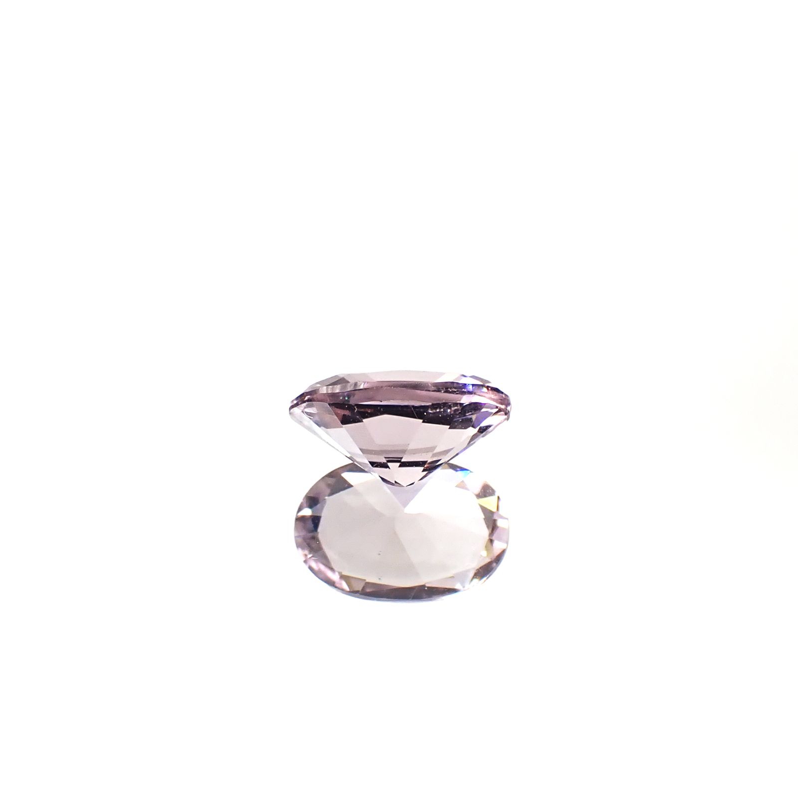 マリアライト(宝石名スキャポライト)スリランカ産 0.75ct 識別済[250330051]7.4x5mm前後