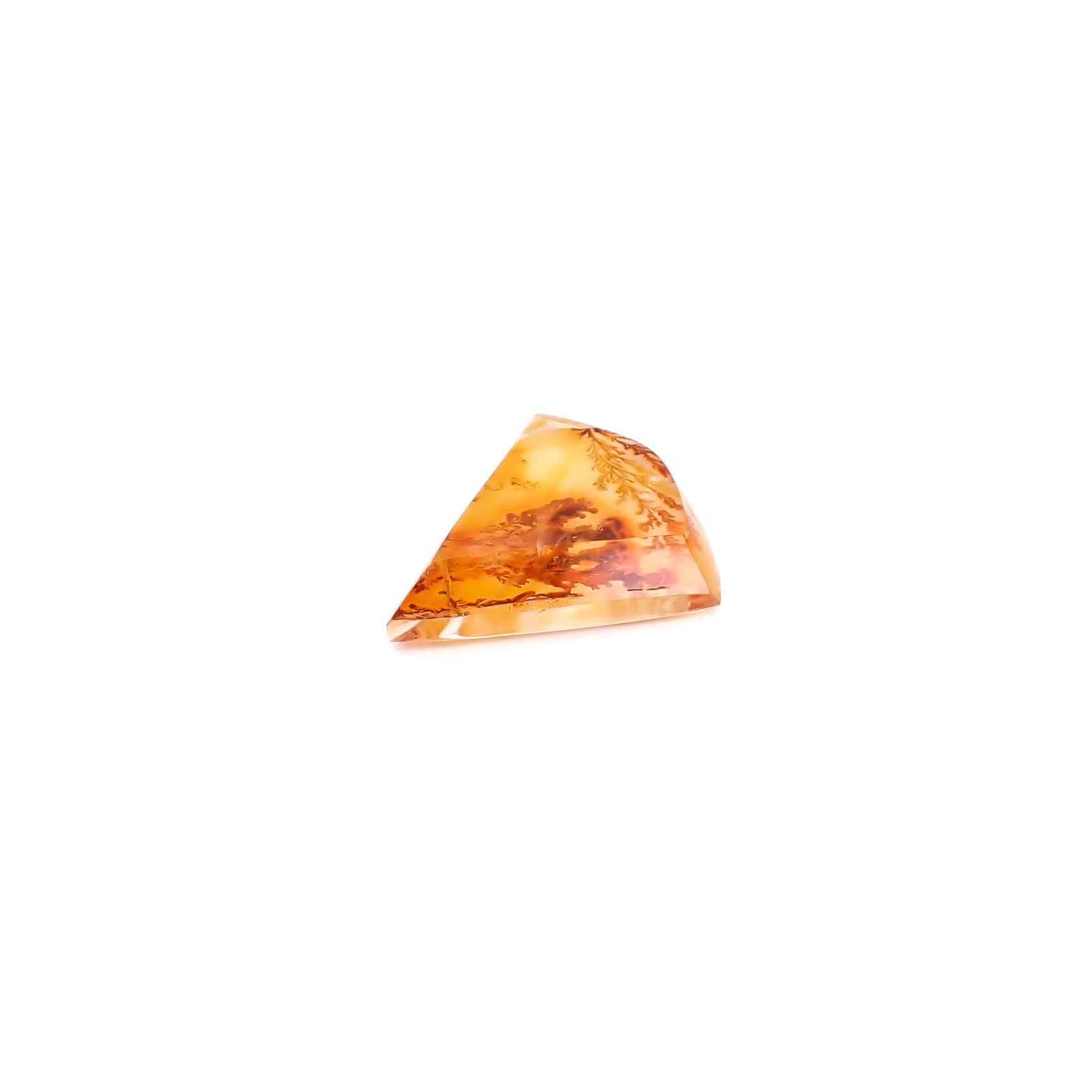 レッドデンドリチッククォーツ ブラジル産 15.86ct / 23.4x20mm前後 [260832740]