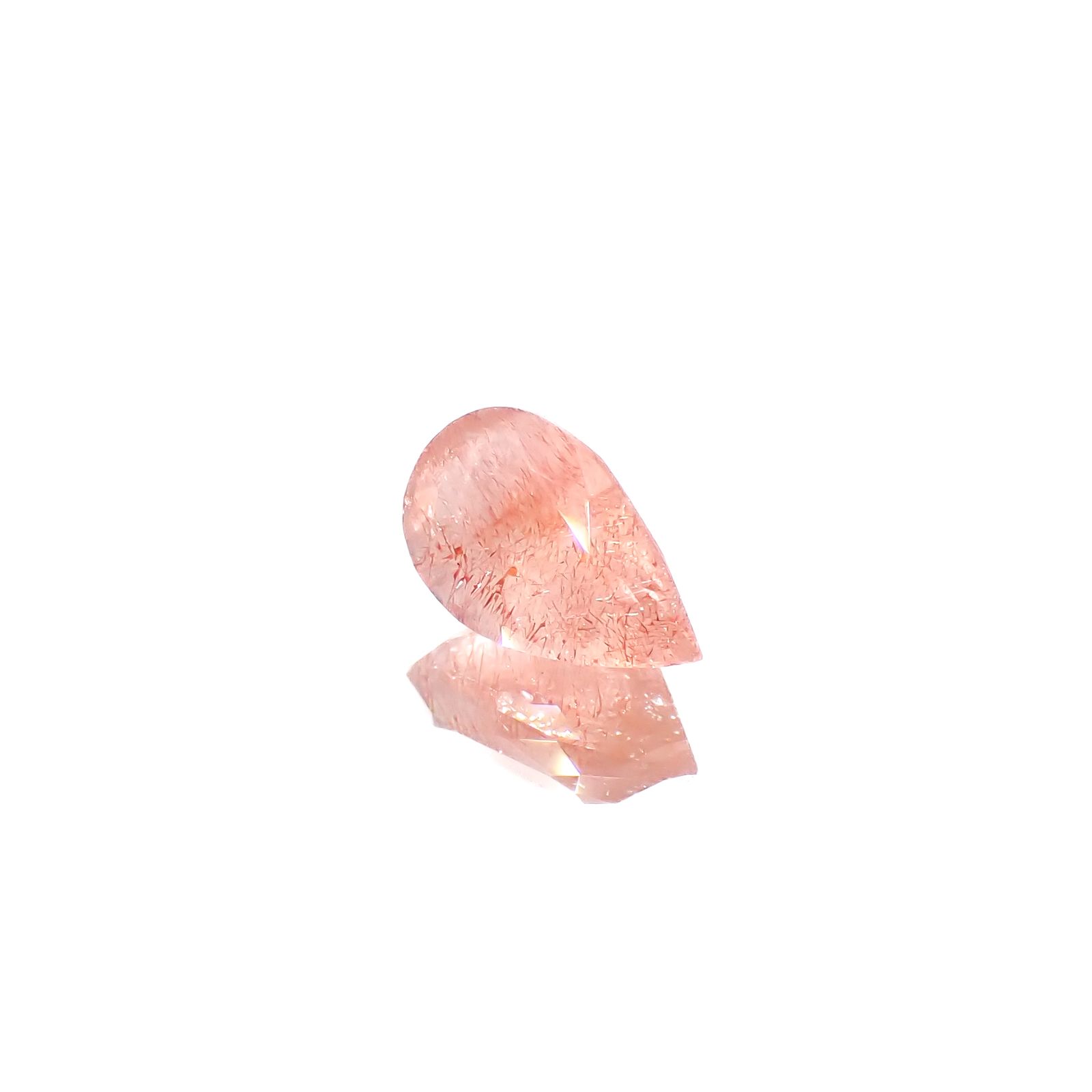 ストロベリークォーツ カザフスタン産 0.95ct[240628294]8.4x5mm前後