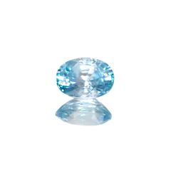 バイカラーブルージルコン カンボジア産 2.11ct / 8x6mm前後 [251120982]