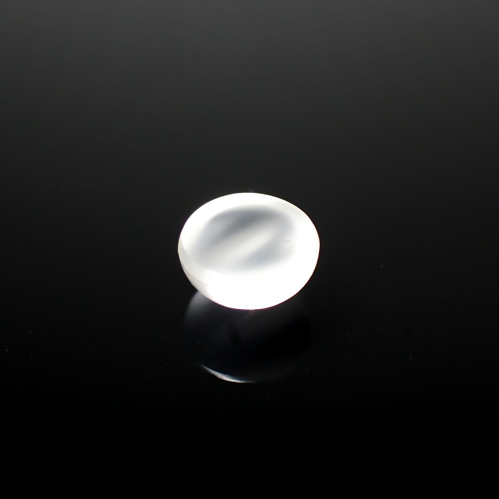 ムーンストーンキャッツアイ インド産 1.34ct[240527741]7x7mm前後