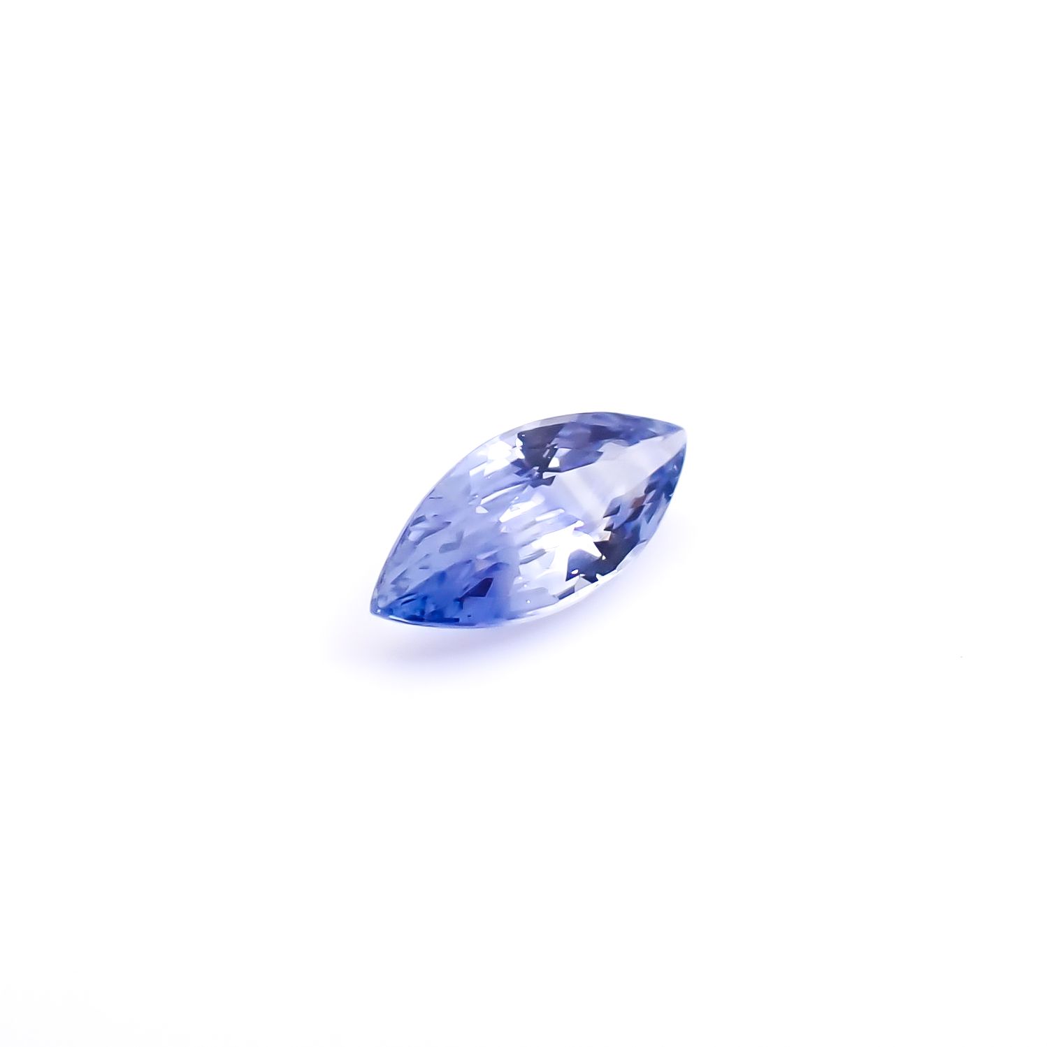 アイスブルーサファイア スリランカ/マダガスカル産 0.37ct / 7.3x3.1mm前後 [260632475]