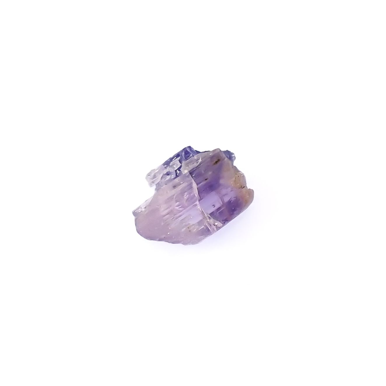 バイカラータンザナイト 原石 タンザニア産 4.24ct[231224987]12.6x9.9mm前後