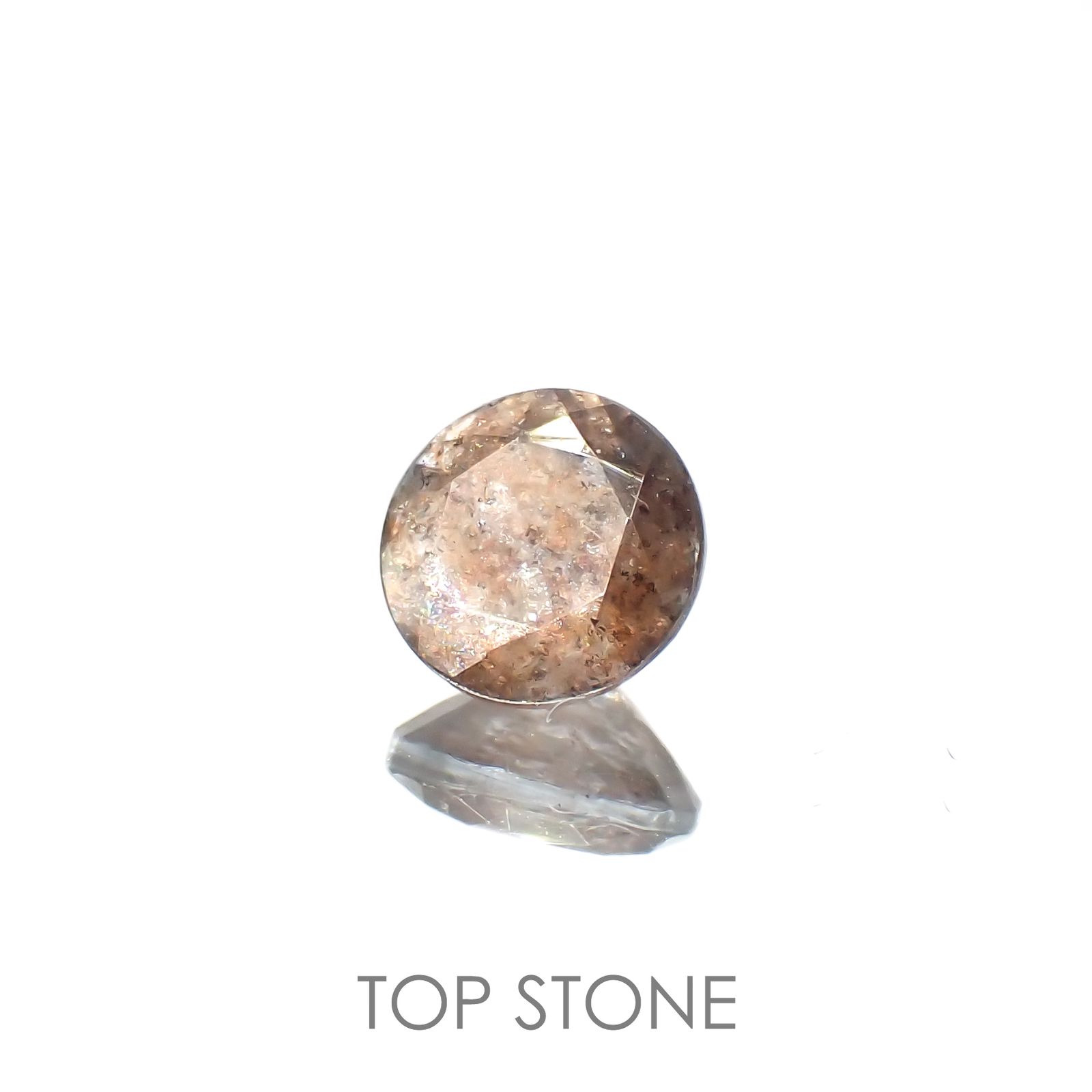 アベンチュリンアクアマリン ナイジェリア産 0.50ct[221018369]5.2x5.2mm前後