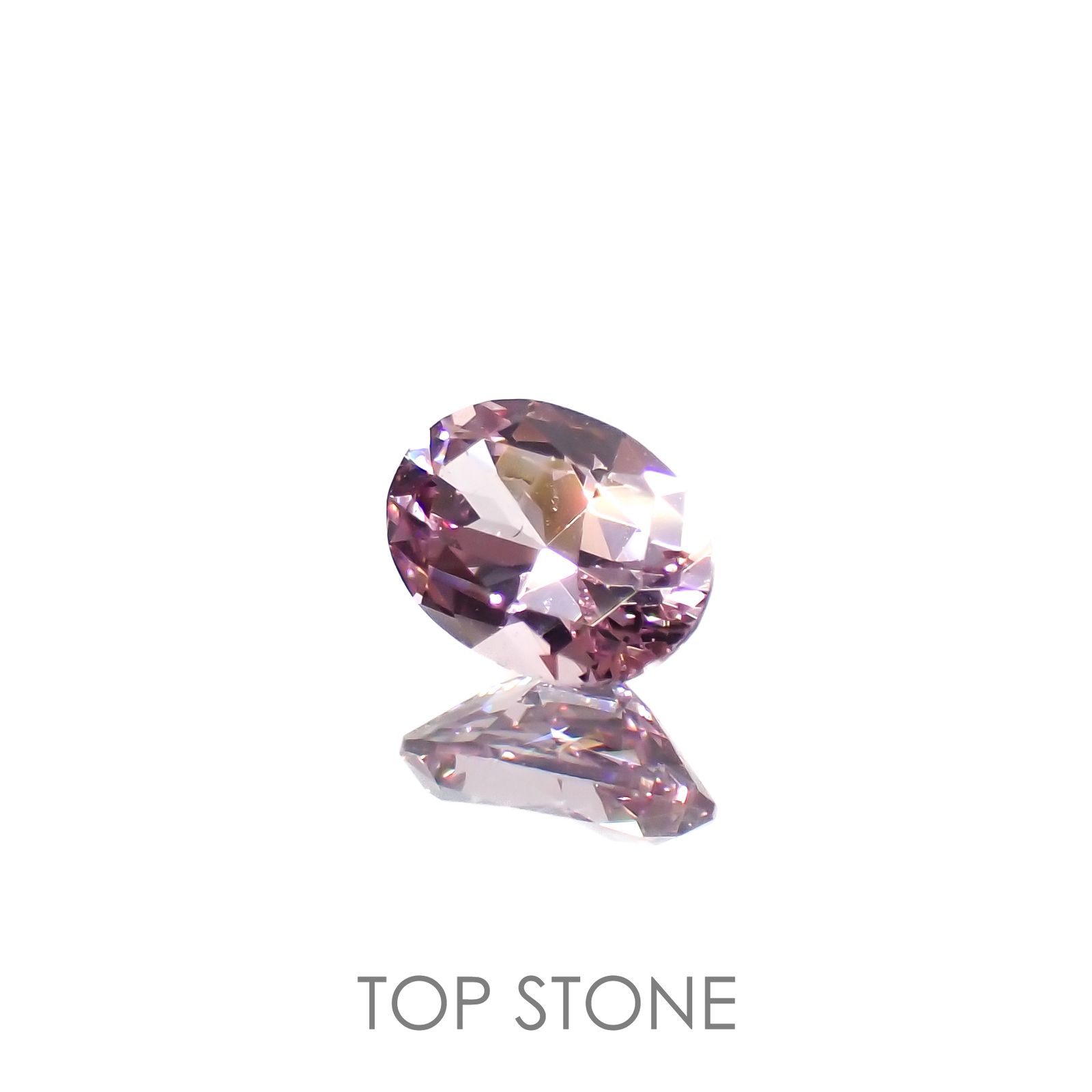 カラーシフトマラヤガーネット(宝石名ガーネット)タンザニア産 0.18ct 識別済[220616427]4x2.9mm前後