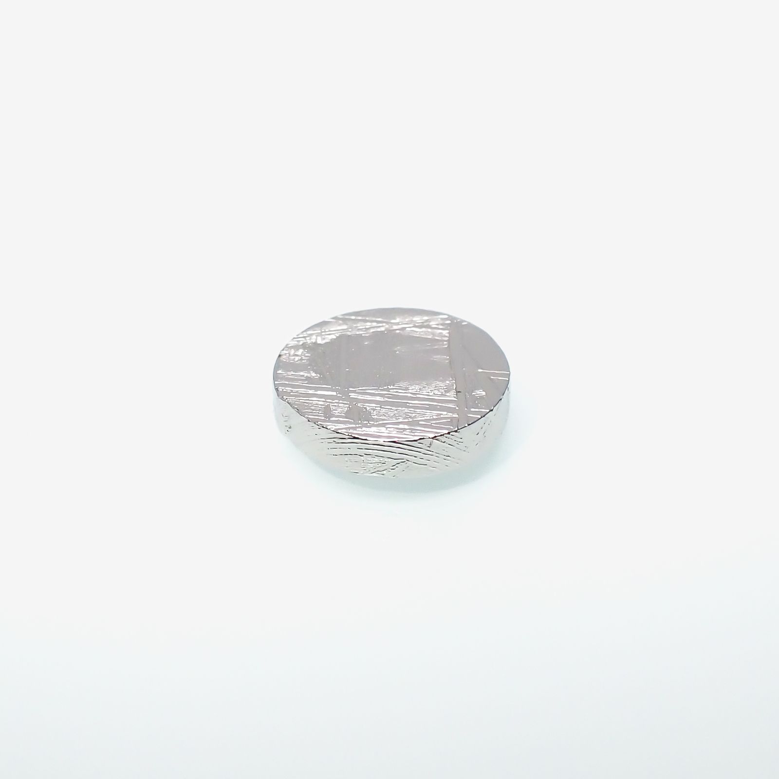 ムオニナルスタ隕石 発見地:スウェーデン 8.36ct[240125738]10.4x10.4mm前後