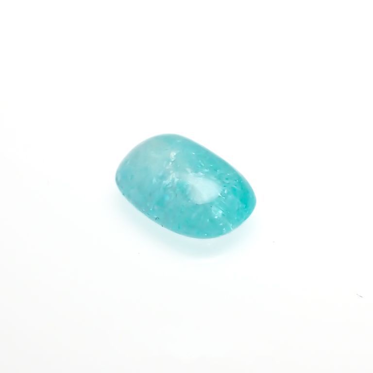バイカラーパライバトルマリン(宝石名トルマリン/別名パライバ・トルマリン)ブラジル・キントス鉱山産 1.406ct ソ付(宝貴協)[221018762]8.6x5.8mm前後