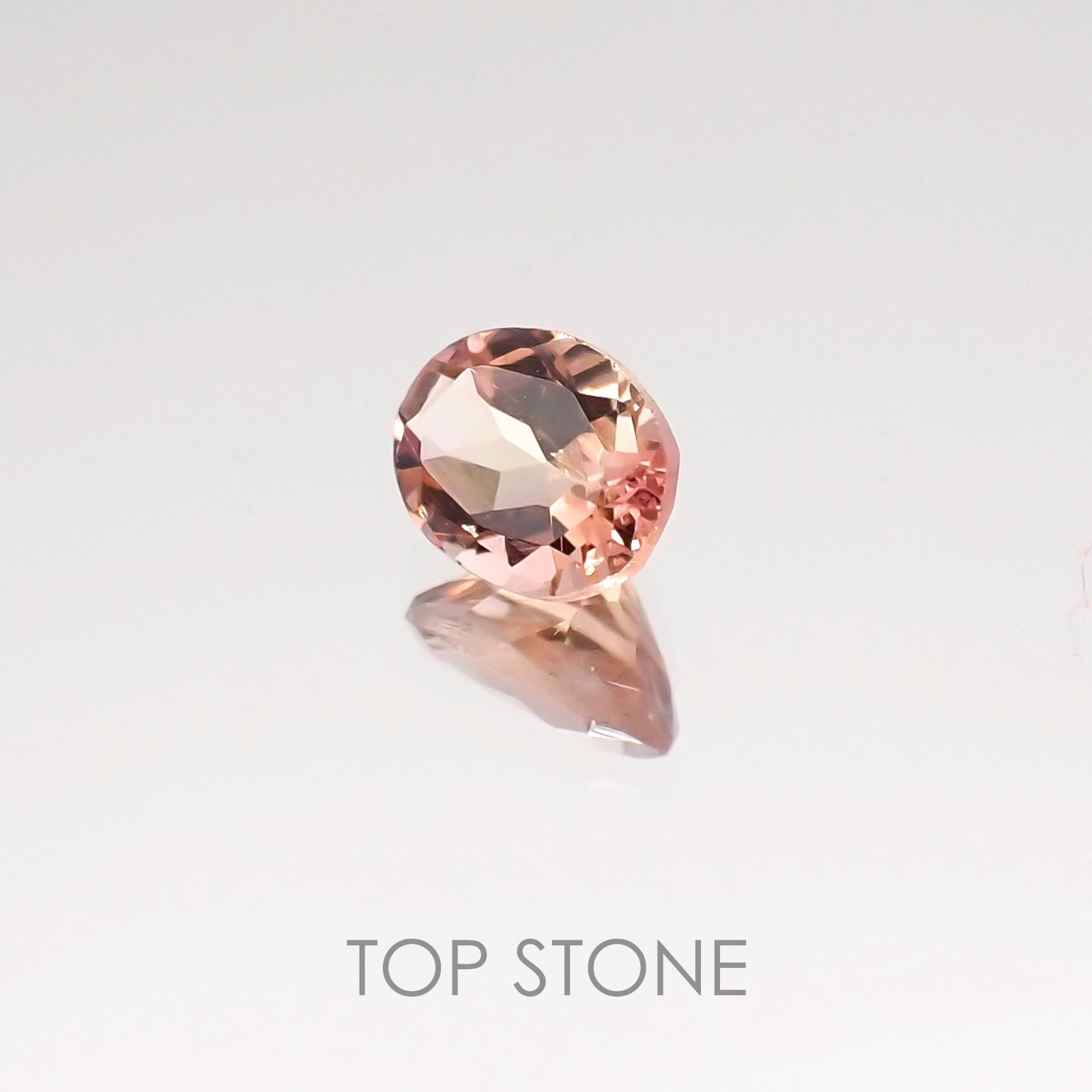 バイカラートルマリン ブラジル産 ルース 0.38ct[20117142]5.3×4mm前後
