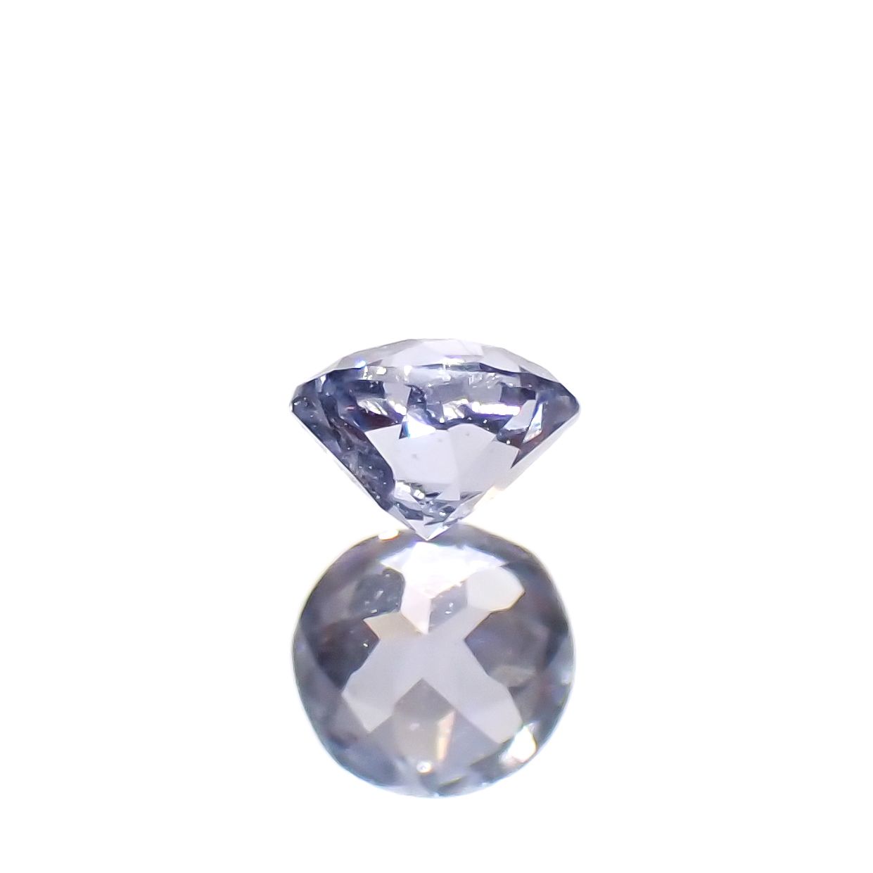 コバルトブルースピネル(宝石名ブルー・スピネル)タンザニア産 0.116ct ソ付(日独)[230622545]2.96x3.04mm前後