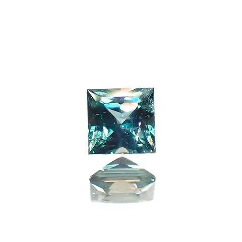 ◇プリンセスカット◇アレキサンドライト ブラジル産 0.092ct[230522060]2.4x2.4mm前後