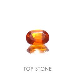 オレンジカイヤナイト ネパール産 1.08ct[230220597]7.1x5mm前後