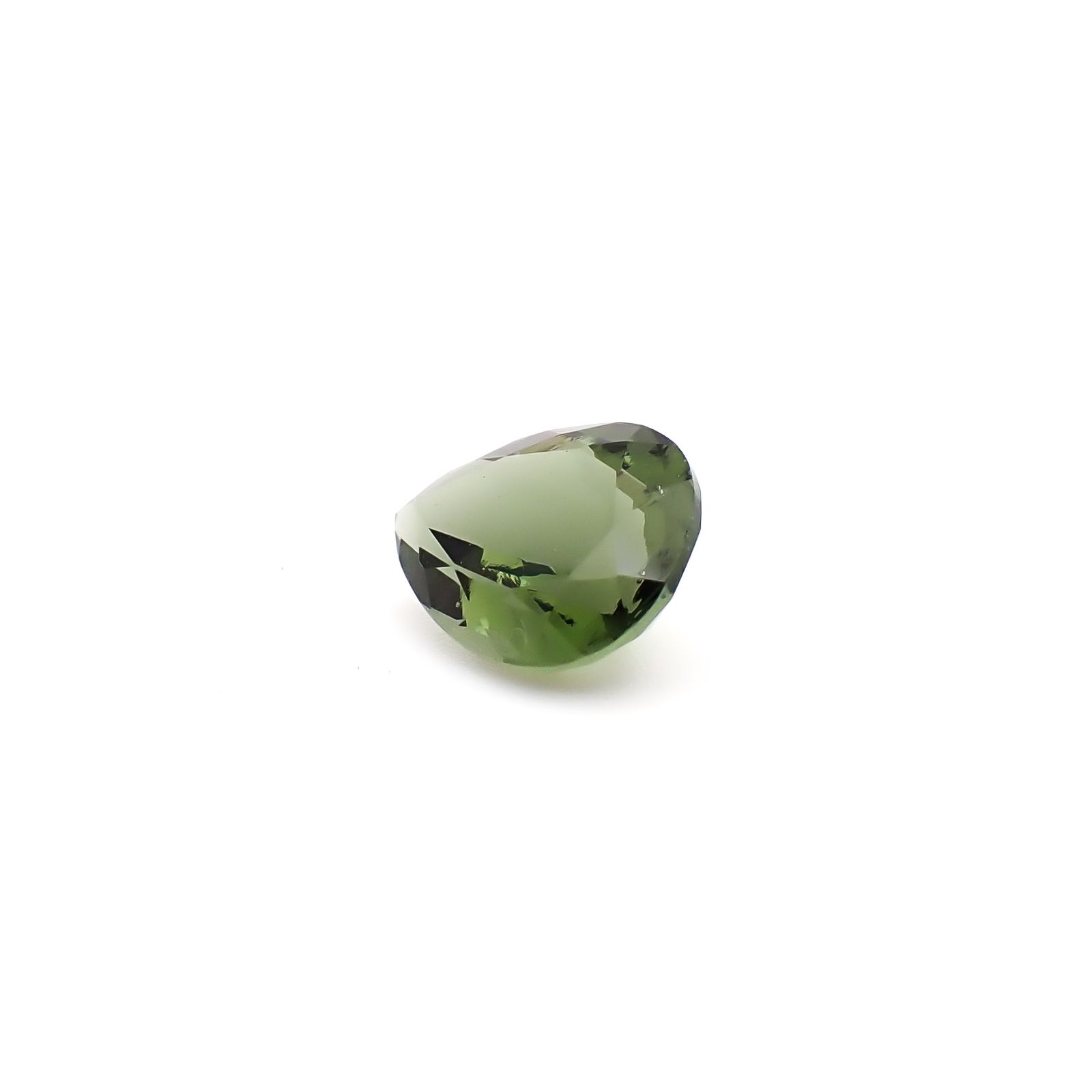モルダバイト 発見地：旧チェコスロバキア 2.05ct / 10.1x8.1mm前後 [260832684]