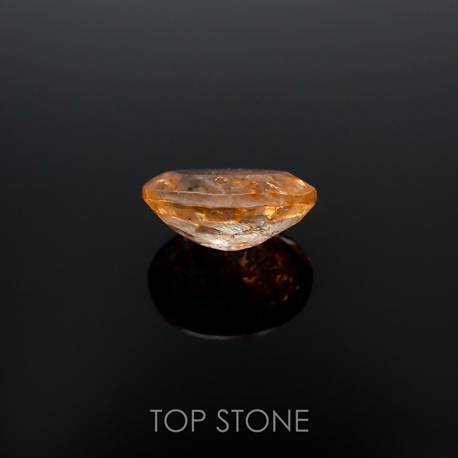 イリュージョンサンストーン インド産 1.73ct[221219255]9.1x7.3mm前後