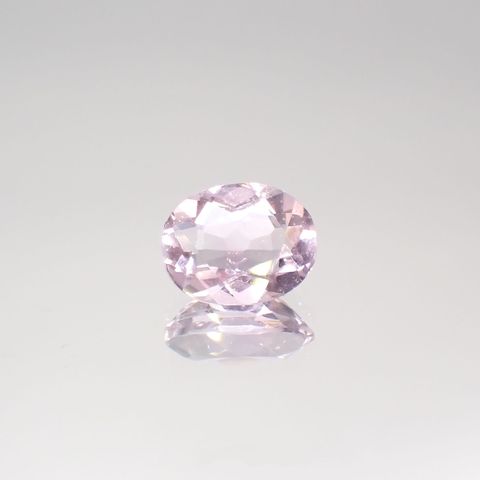 ピンクフローライト(宝石名フルオライト)ブラジル産 2.94ct 識別済[220115130]10.1x8mm前後