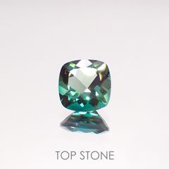 グリーンアンデシン(宝石名グリーン・アンデシン)チベット産 1.29ct 識別済[220115250]7.2x7.2mm前後