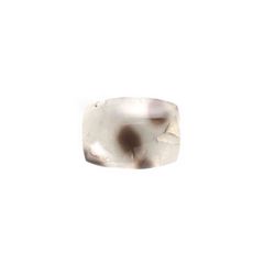 ダルメシアンクォーツ(宝石名ラジエーション・ダメージ・クォーツ) ブラジル産 識別済 12.26ct / 16.3x12mm前後 [210812886]