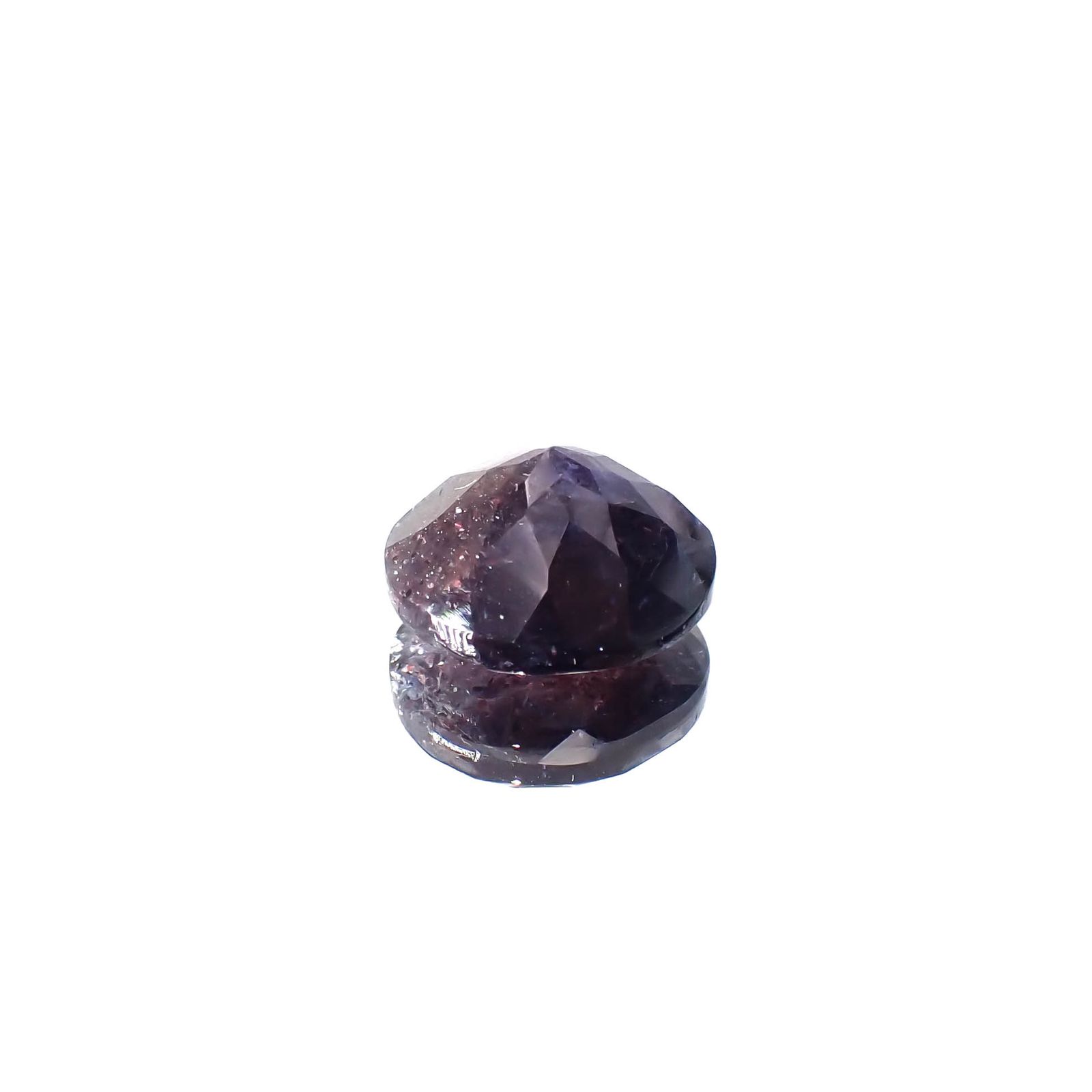 ブラッドショットアイオライト インド産 5.17ct[230321204]12.2x12.1mm前後
