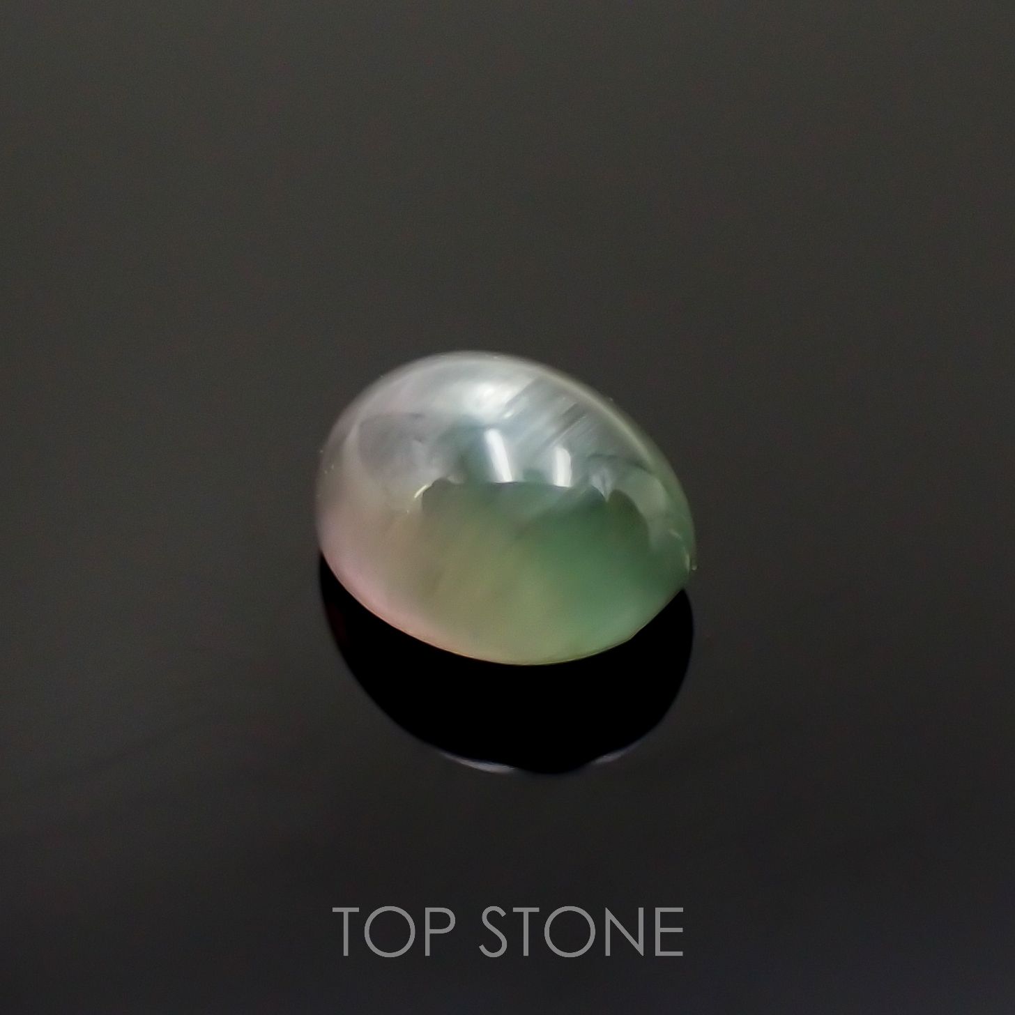 バイカラートルマリンキャッツアイ ブラジル産 0.40ct[221018610]4.8x3.7mm前後