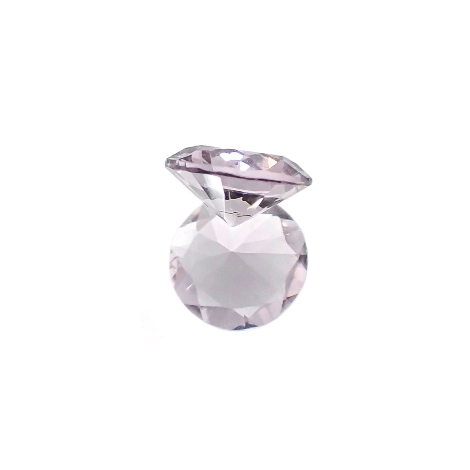 マリアライト(宝石名パープル・スキャポライト)タンザニア産 0.38ct 識別済[231023979]5.5x5.4mm前後