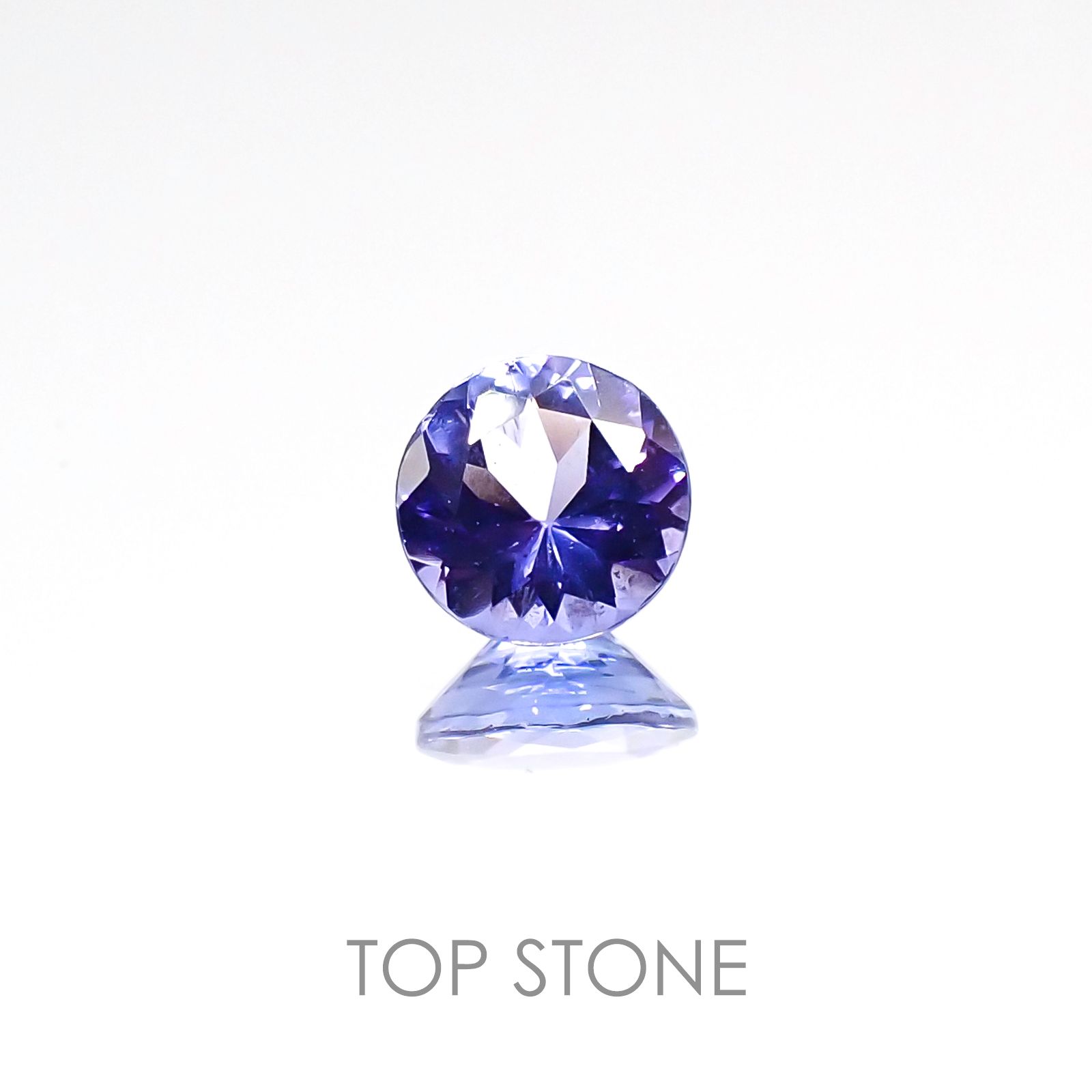 タンザナイト(ゾイサイト) タンザニア産 ルース 0.46ct[20117198]5×5mm前後
