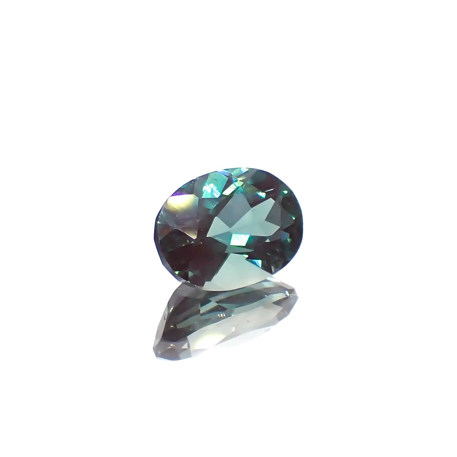 カラーチェンジアンデシン モンゴル産 0.72ct[231023560]7.2x5.1mm前後