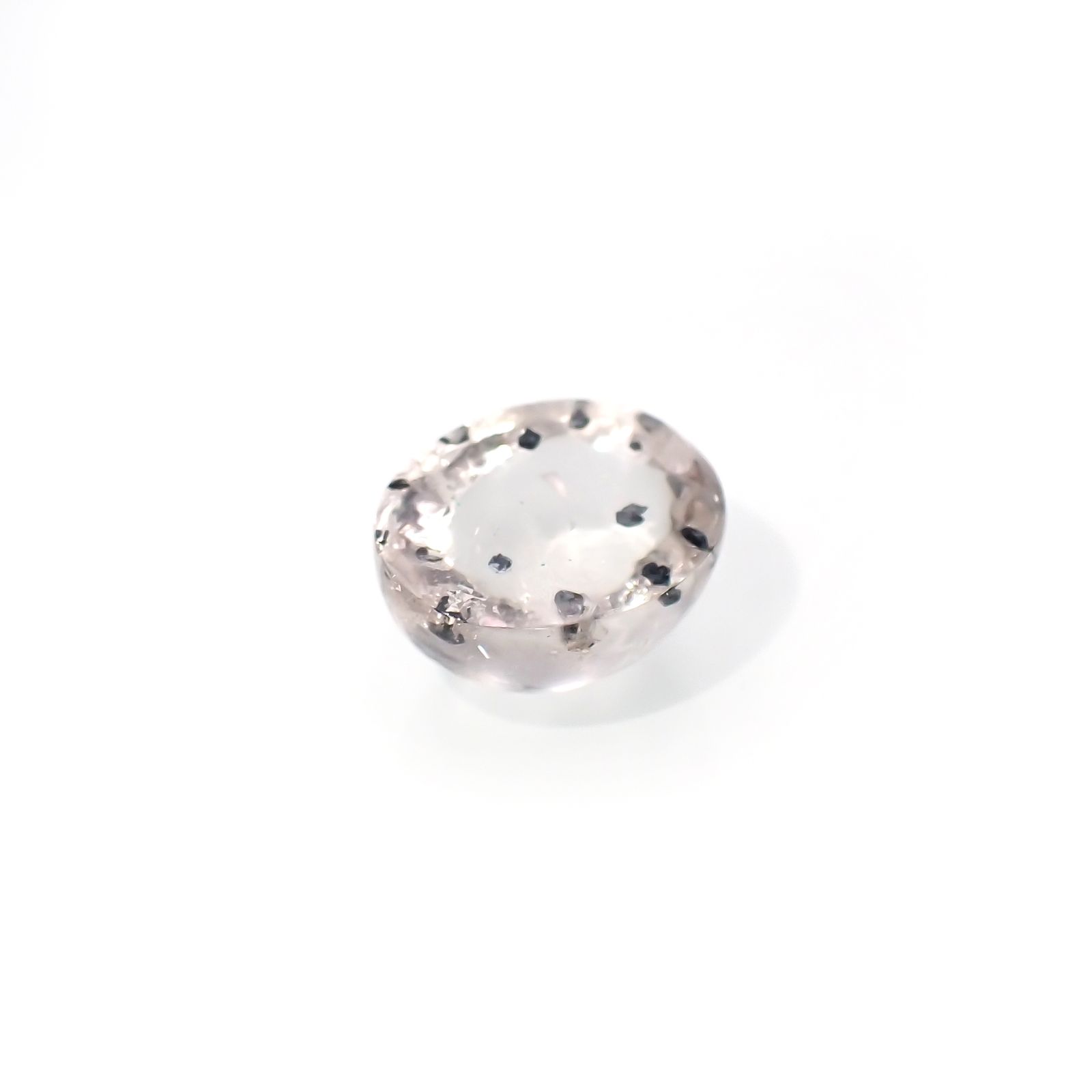 ヘマタイトインクォーツ 中国産 6.33ct[231023757]12.4x10.4mm前後