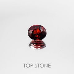 スペサルティンアルマンディンガーネット マダガスカル産 ルース 1.80ct[20073704]7.2×6.2mm前後