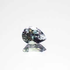 バイカラータンザナイト(宝石名ゾイサイト)タンザニア産 0.80ct 識別済[220716999]7.1x5.2mm前後