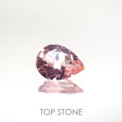 ピンクトルマリン(宝石名ピンク・トルマリン) ブラジル/アフリカ産 0.58ct 識別済[211013561]7×5.1mm前後