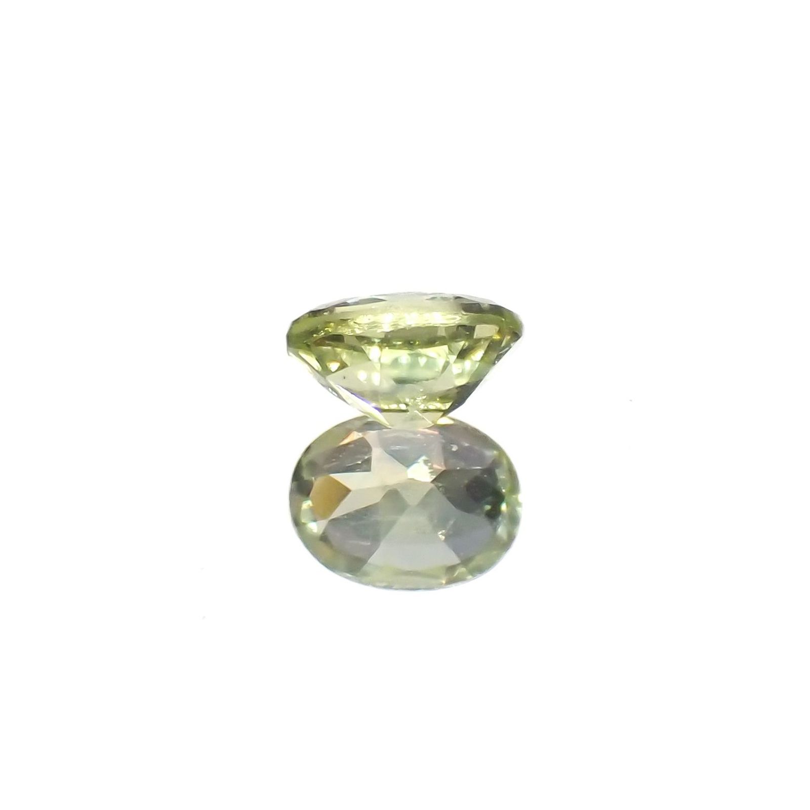 モンタナサファイア(宝石名サファイア)アメリカ・モンタナ州産 識別済 0.23ct / 4x3.1mm前後 [260422430]