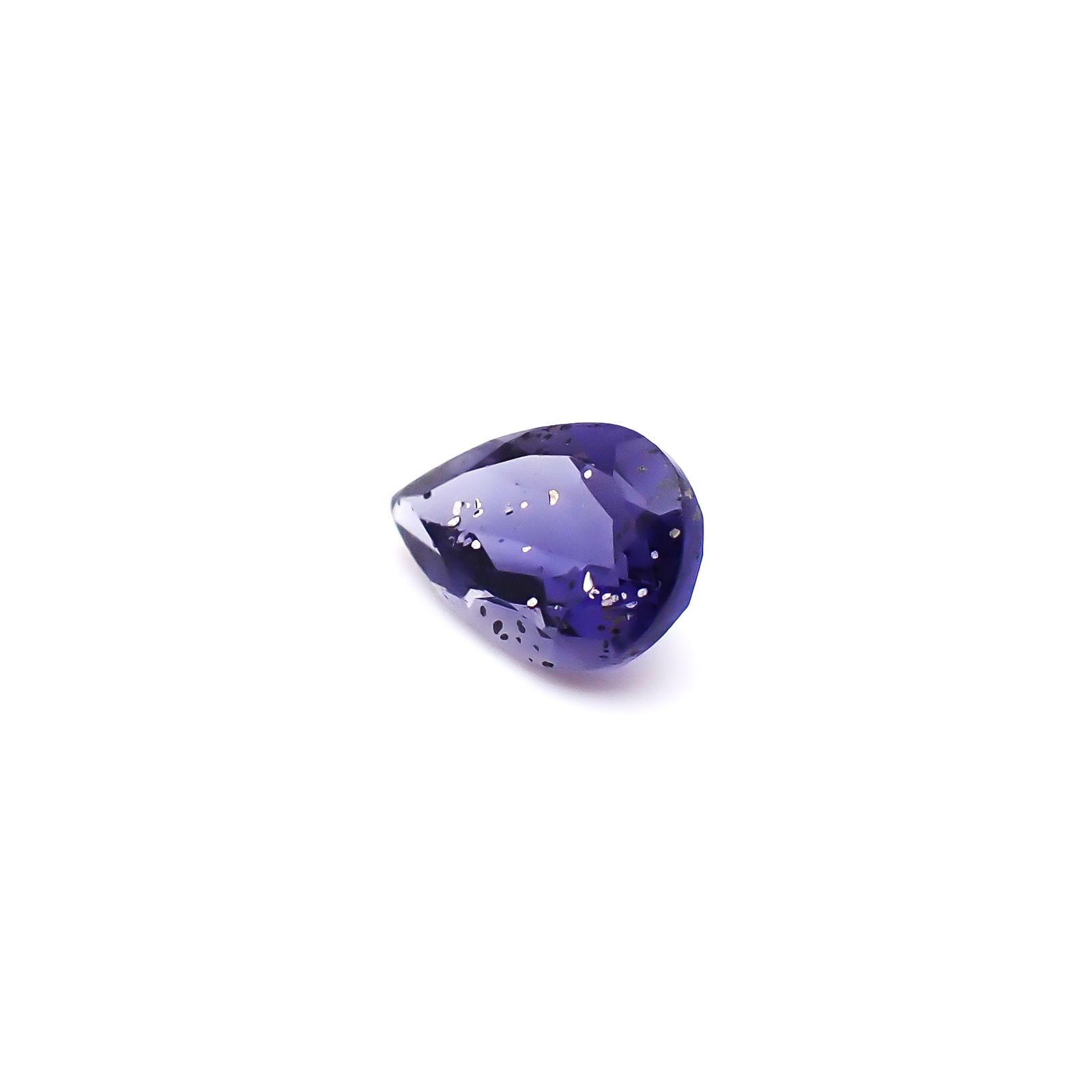 アイオライトサンストーン インド/ブラジル産 0.71ct / 8x5.1mm前後 [260932629]