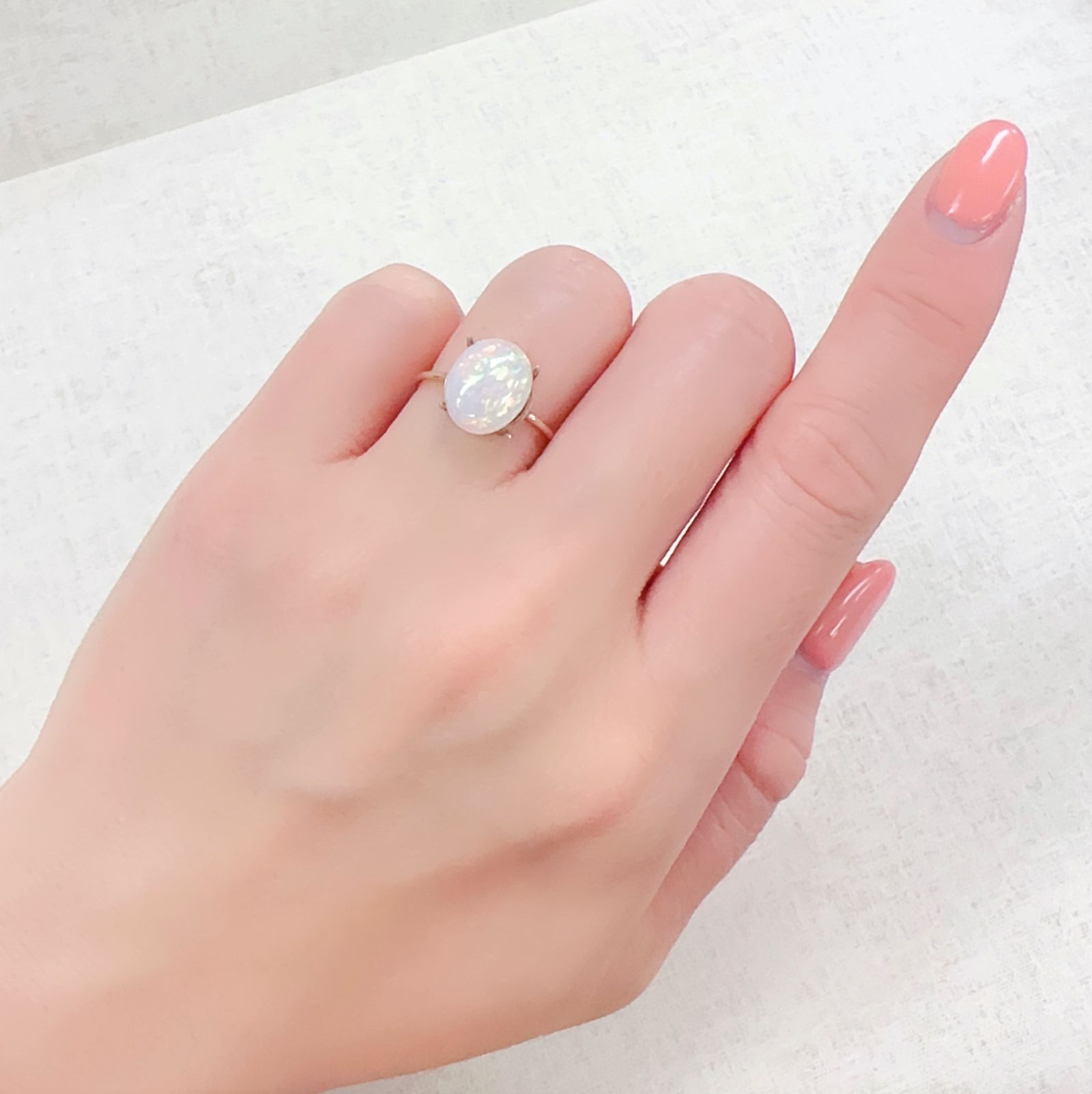 エチオピアオパール エチオピア産 2.11ct[230321035]11x8.9mm前後