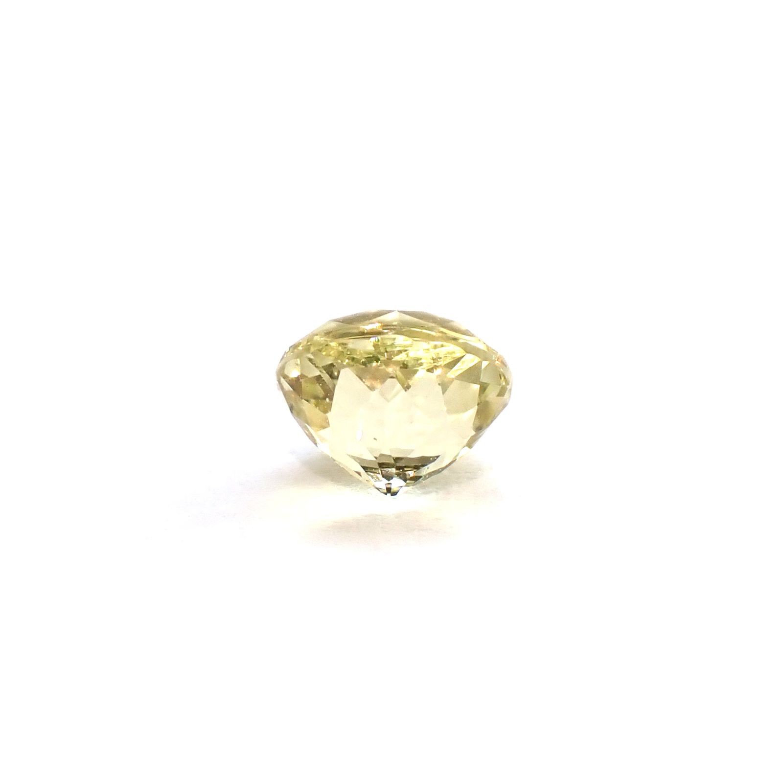 イエローアパタイト メキシコ産 0.57ct / 4.8x4.7mm前後 [260632467]