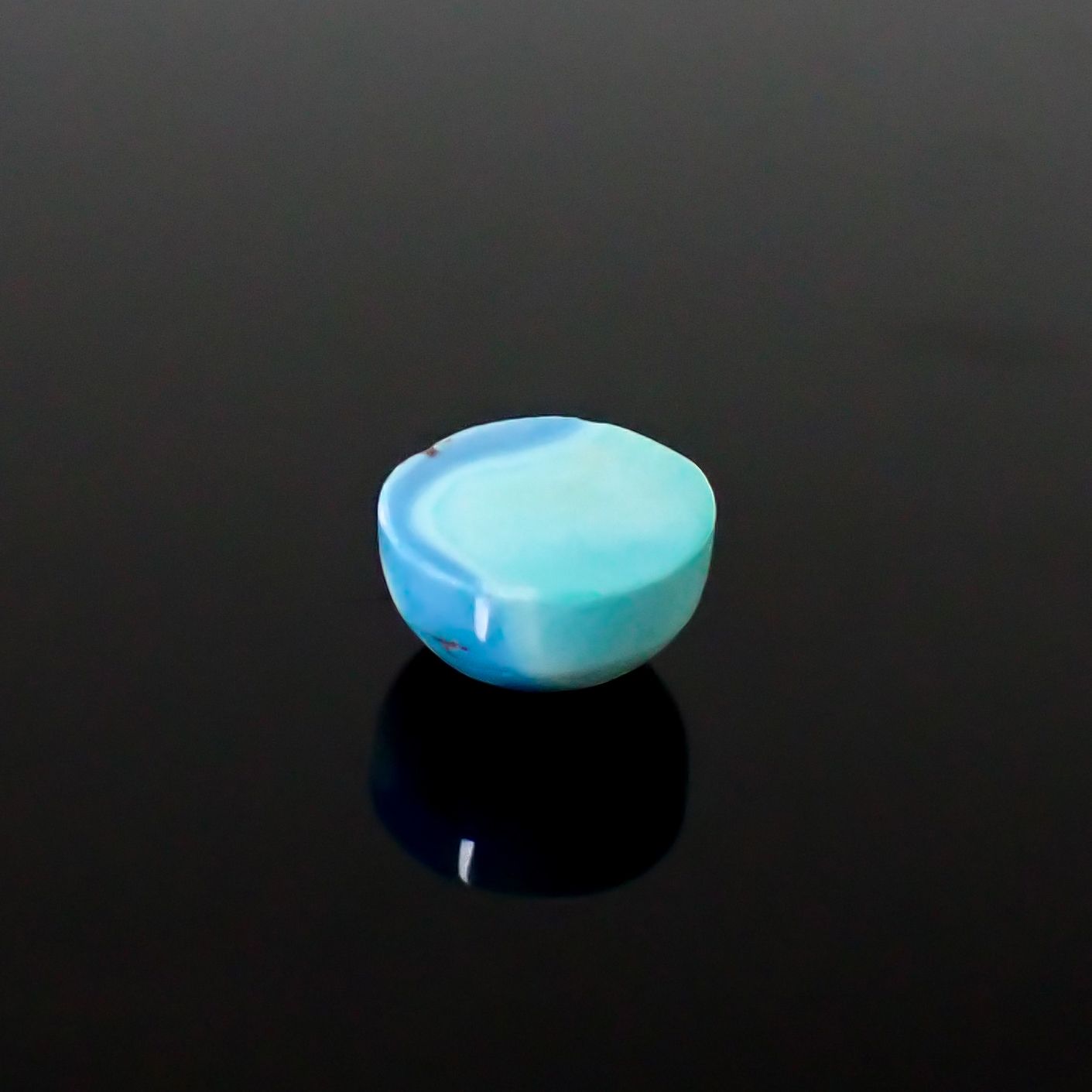 ターコイズ カザフスタン・ゴールデンヒル鉱山産 4.41ct / 10x10mm前後 [260632392]