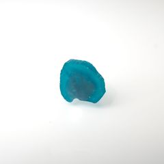 パライバトルマリン 原石スライス ブラジル・パライバ州バターリャ鉱山産 2.03ct[220616507]7.9x9mm前後