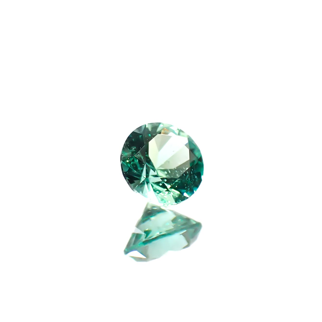 ノンオイルエメラルド ロシア産 0.088ct [250229868]2.9x2.9mm前後