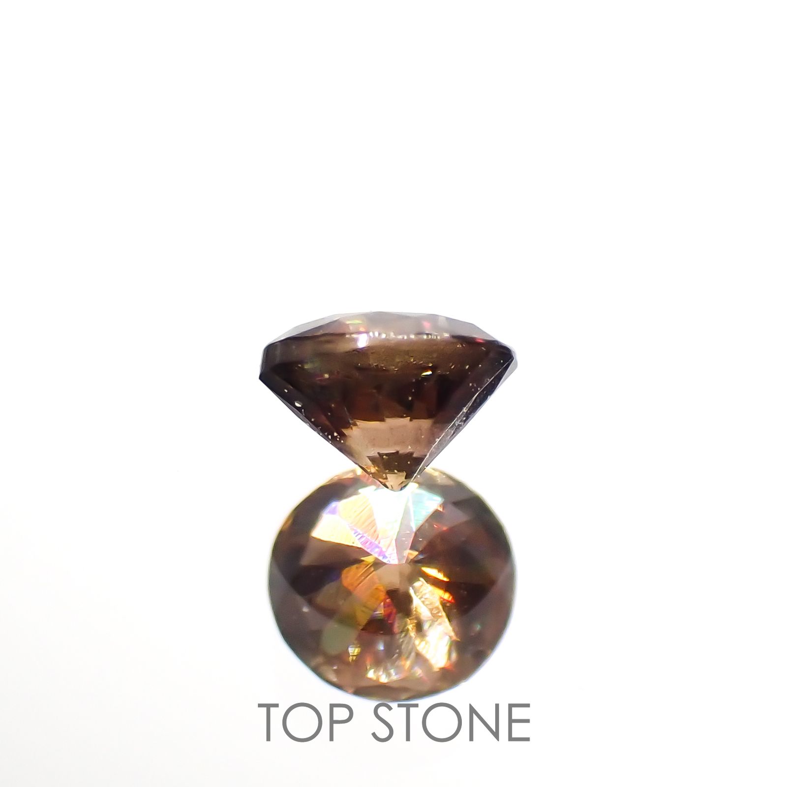 キャシテライト(宝石名キャシテライト)ボリビア産 0.25ct 識別済[221018670]3x2.9mm前後