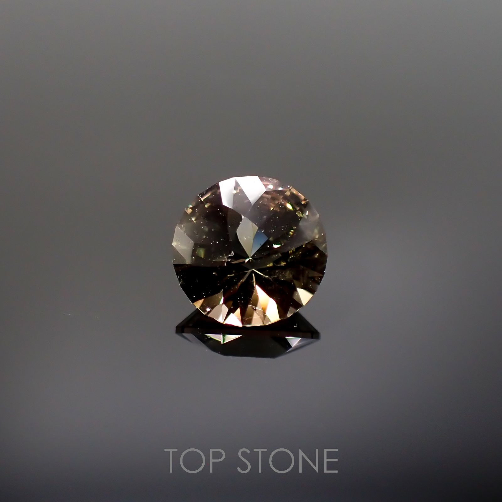 ◇カスタムカット◇バイカラーオレゴンサンストーン(宝石名ラブラドライト)アメリカ・オレゴン州産 2.09ct 識別済[220616267]9x8.8mm前後