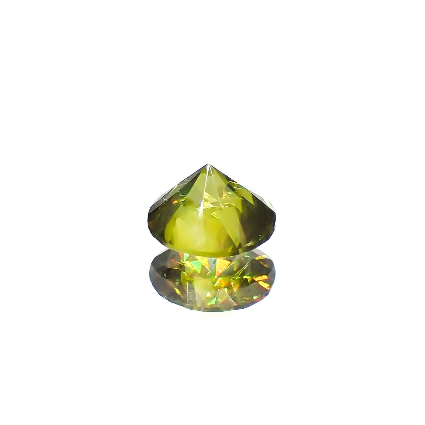 スフェーン(宝石名スフェーン)マダガスカル産 0.49ct 識別済[231224733]4.9x5mm前後
