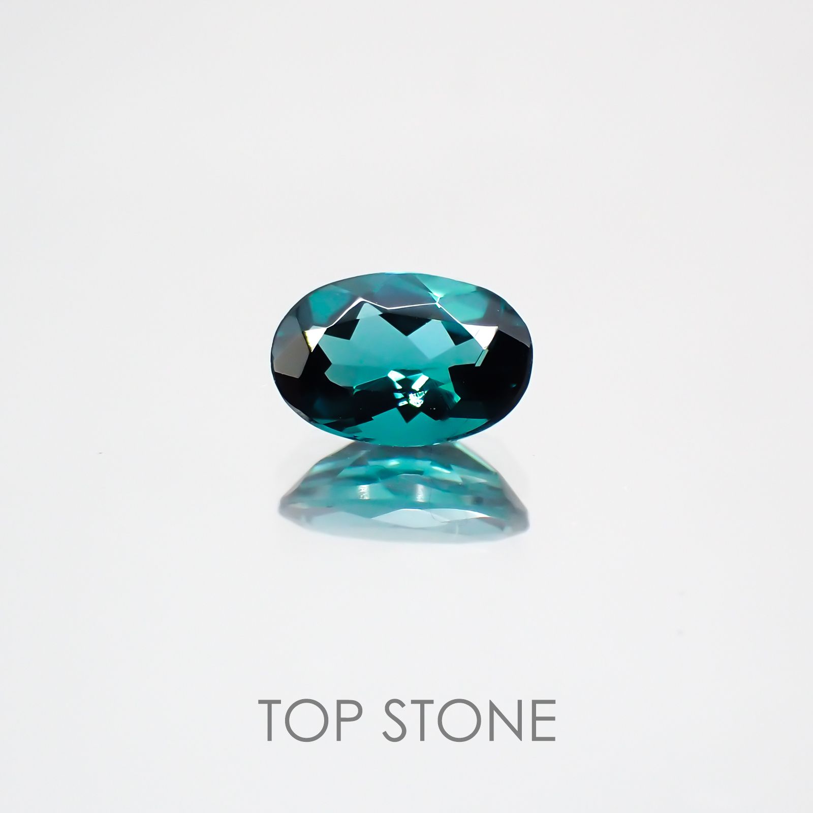 ブルートルマリン ブラジル産 ルース 0.46ct[21029721]6.1×4.1mm前後