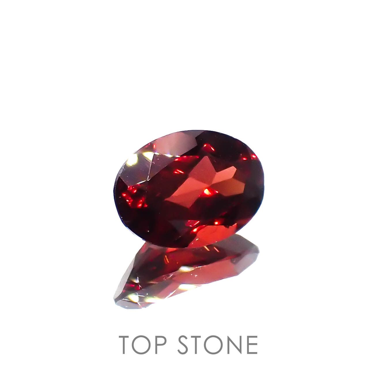 パイラルスパイトガーネット モザンビーク産 0.93ct[230119846]7x5mm前後