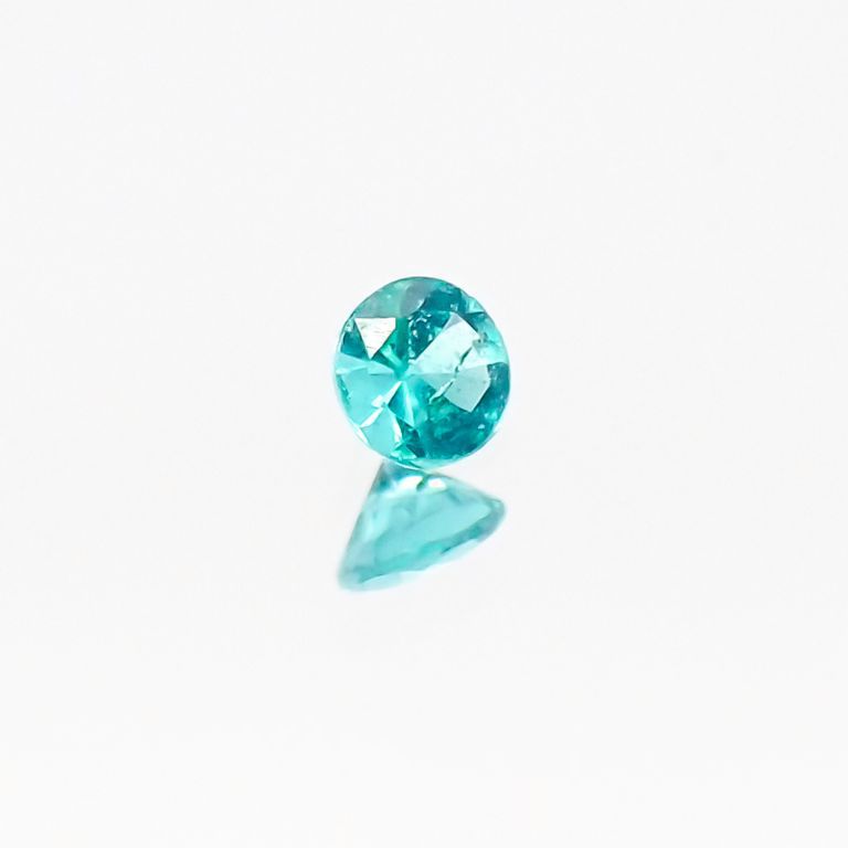 パライバトルマリン ブラジル産 ルース 0.037ct[20117227]2.2×2.2mm前後