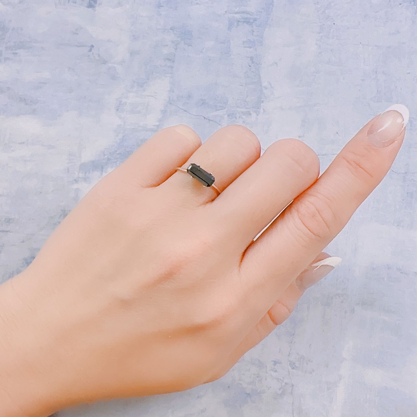 ルチル単結晶 ブラジル産 0.85ct[230119832]9.3x3.7mm前後