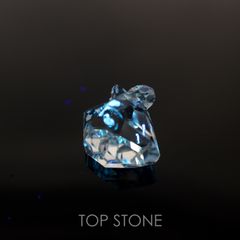 オイルインクォーツ パキスタン産 原石・結晶 3.78ct[210611071]11.8×11mm前後