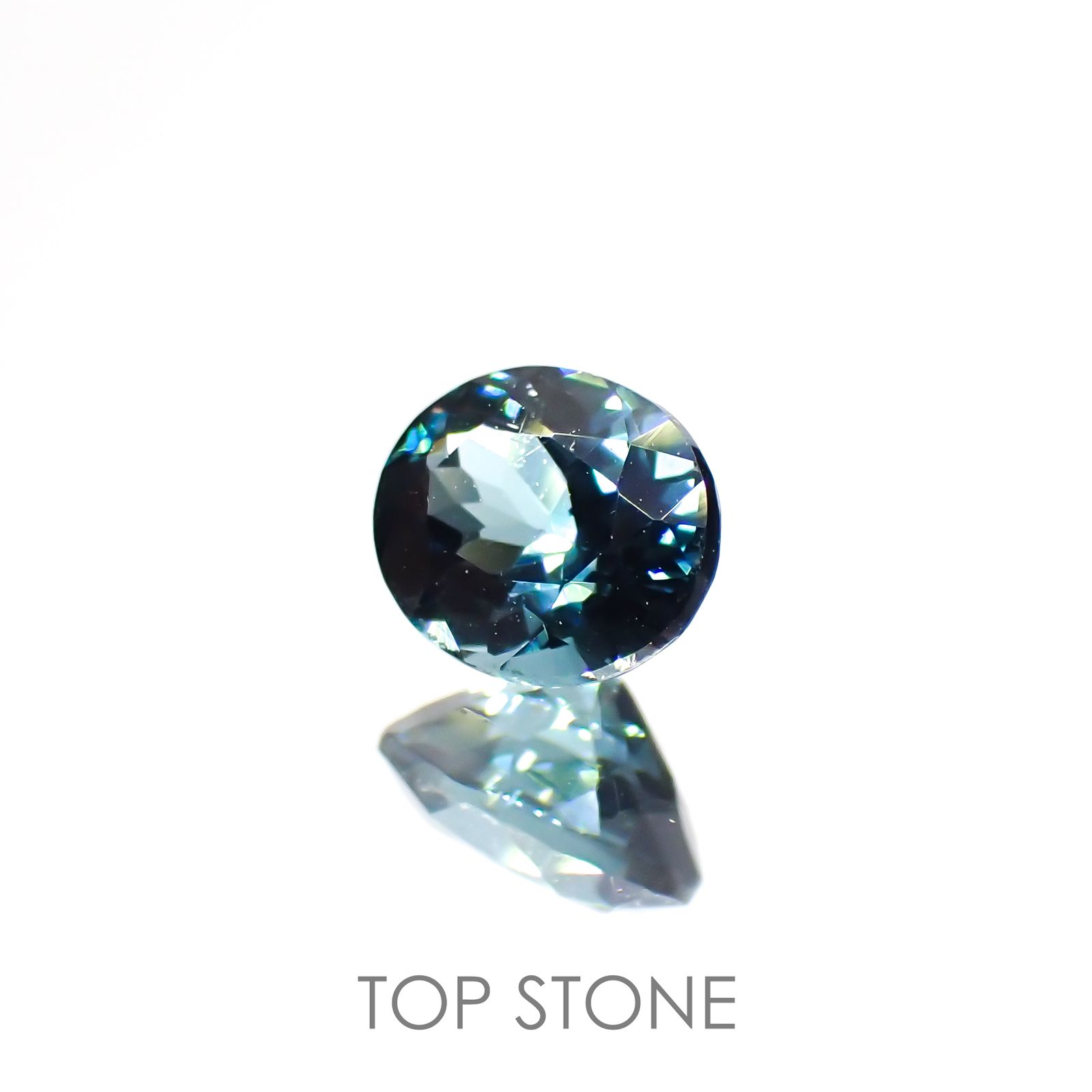 ラグーントルマリン アフガニスタン産 0.45ct [220114095]5.3x4.3mm前後