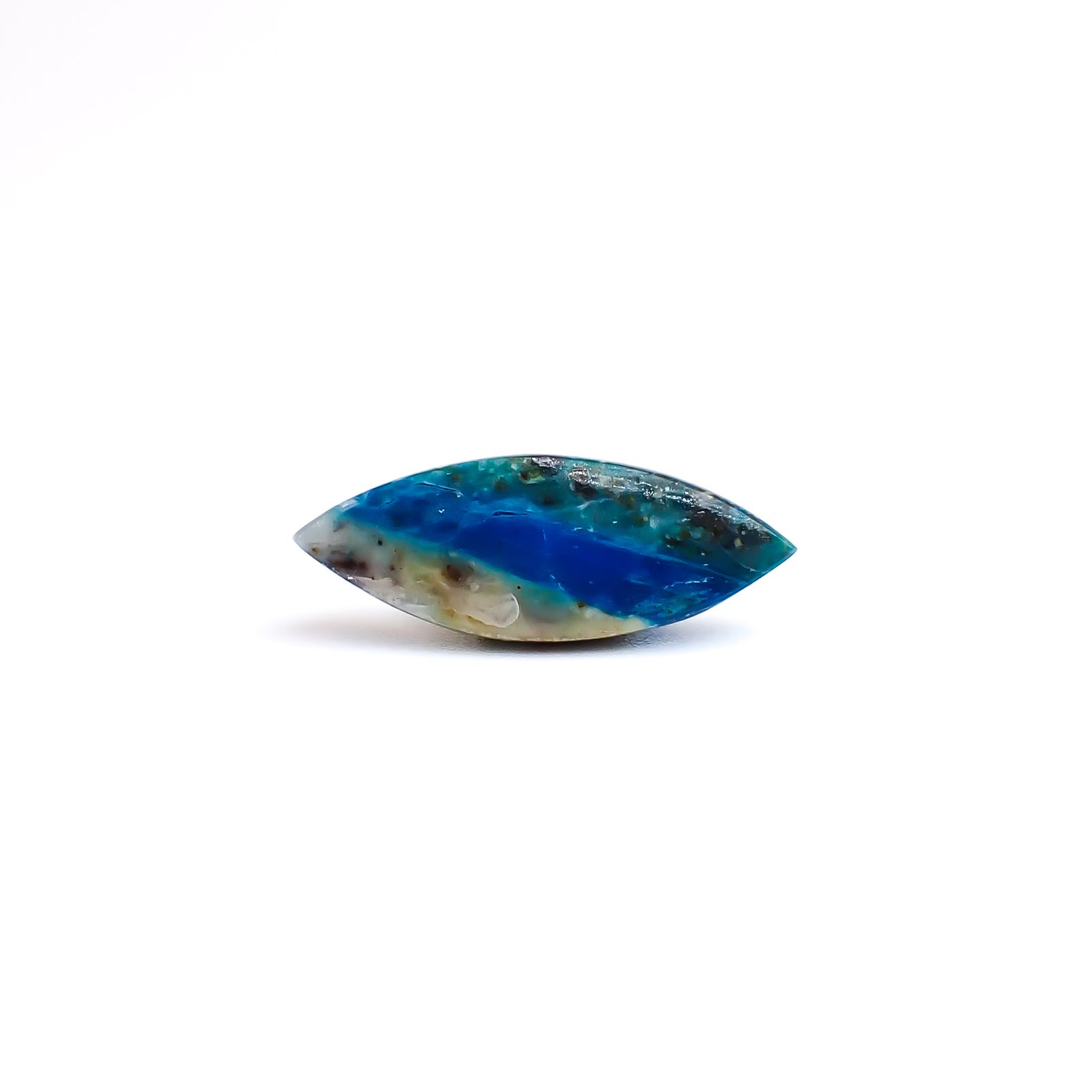 ブルーオパール ペルー産 3.53ct / 18.2x6.8mm前後 [260933092]