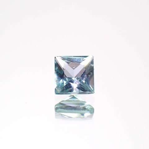 ◇プリンセスカット◇ブルーコーネルピン(宝石名コーネルピン)タンザニア産 0.13ct 識別済[230421859]2.8x2.8mm前後