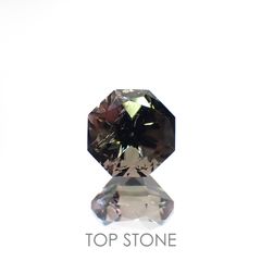 ◇オクタゴンカット◇バイカラートルマリンSA(宝石名バイカラー・トルマリン) ブラジル/アフリカ産 1.228ct ソ付(彩珠)[20129171]6.2×6.2mm前後