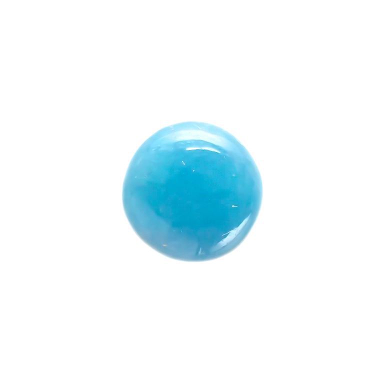パライバトルマリン(宝石名トルマリン/別名パライバ・トルマリン) ブラジル・パライバ州バターリャ鉱山産 0.63ct 識別済[20062537]5.4×5.4mm前後